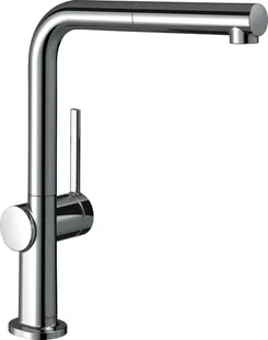 Смеситель для кухни Hansgrohe Talis M54, дл.излива - 215мм, вытяжной, 1 рычаг, KM270sBox, хром фото