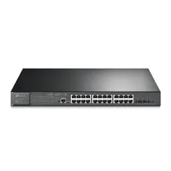 Коммутатор TP-LINK SG3428XMP 24xGE (24xPoE), 4xSFP+, 384Вт, Керований L2 фото