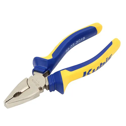 Плоскогубцы-пассатижи комбинированные 160 мм CrV никелевое покрытие Kubis 02-03-2016