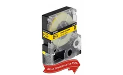 Картридж зі стрічкою Epson LK2YBP принтерів LW-300/LW-400/LW-400VP/LW-600P/LW-700/LW-Z710/LW-900P/LW-1000P/LW-Z5000BE Pastel Blk/Yell 6mm/9m фото