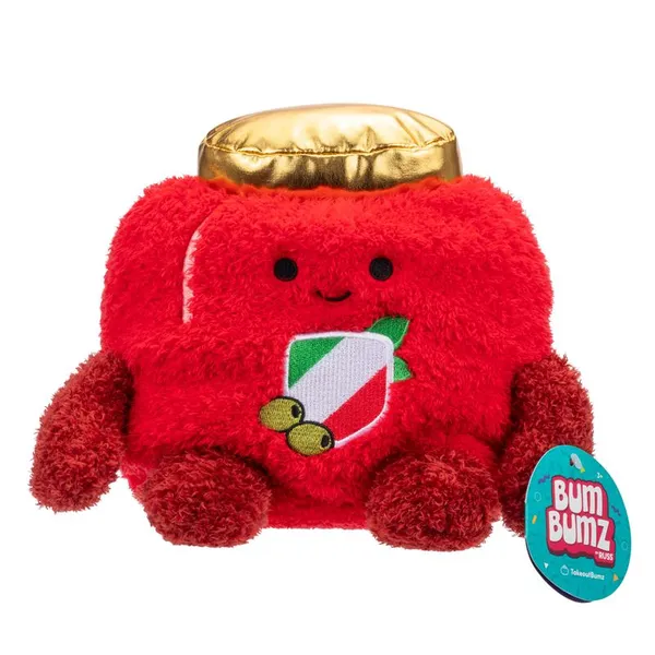 Мягкая игрушка BumBumz TakeoutBumz Банка с Красным Соусом Серафина, 19см