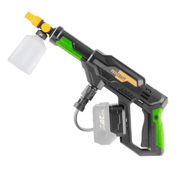 Купити Акумуляторна мийка високого тиску 30 бар, 180 л/год Procraft CW20 безщіткова (без АКБ та ЗП)