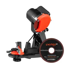 Акумуляторний верстат для заточування ланцюга Dnipro-M DST-200+ Диск заточувальний для ланцюга GD-108 108x23x3.2 мм фото