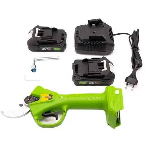 Аккумуляторный секатор бесщеточный 2 АКБ Procraft ES-20Li аккумуляторные ножницы в кейсе цена в Украине