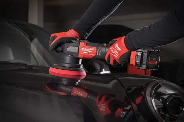 Машина полірувальна ексцентрикова акумуляторна MILWAUKEE, M18 FUEL FROP21-0X, O150мм, (HD кейс) купить в Украине