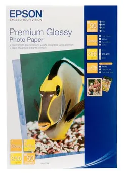 Папір Epson 100mmx150mm Premium Glossy Photo Paper, 50арк. фото