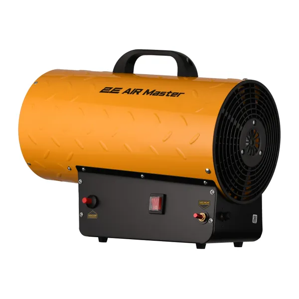 Теплова гармата газова 2E PowerHeat G30, 30кВт, 300м2, 750м3/год, IPX4, жовтий, 6.1кг купити в Україні