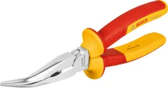 Плоскогубці з довгим носом зігнуті Bosch Professional, VDE 200мм 40° фото