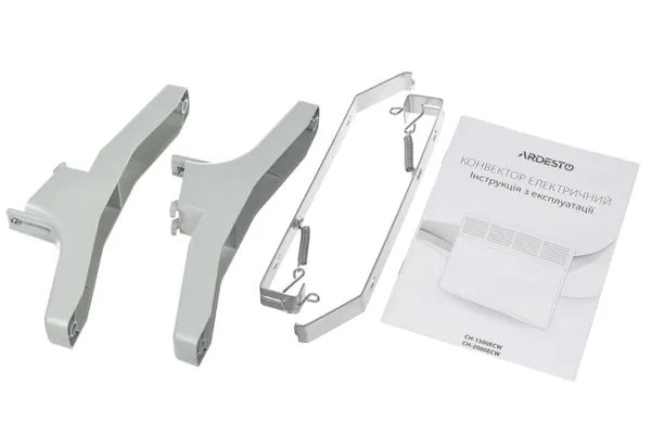 Заказать Конвектор электрический ARDESTO СН-1500ECW, 15 м2, 1500 Вт, закрытый нагрев. элемент, дисплей, недельный программатор, IP24, белый с доставкой