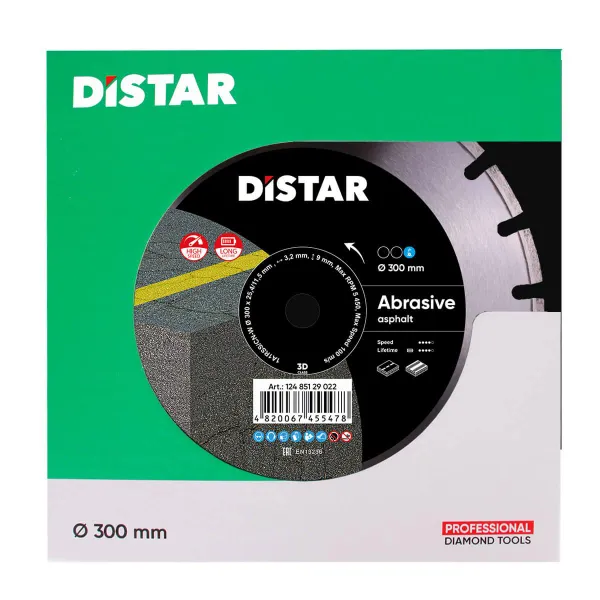 Круг алмазний відрізний Distar 1A1RSS 300 Bestseller Abrasive фото №2