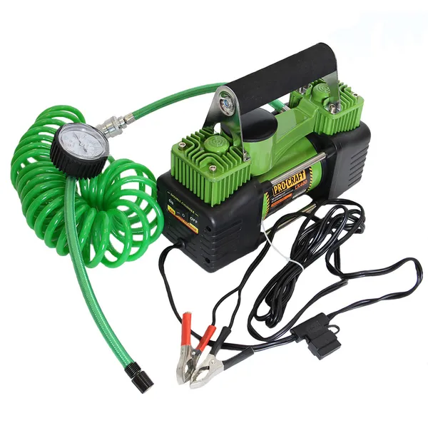 Компрессор автомобильный 10 атм, 276 Вт двухпоршневой Procraft LK400 для колес R13, R14, R15, R16, R17, R18 цена в Украине