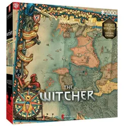 Пазл Witcher 3 Northern Kingdoms Puzzles 1000 ел. фото