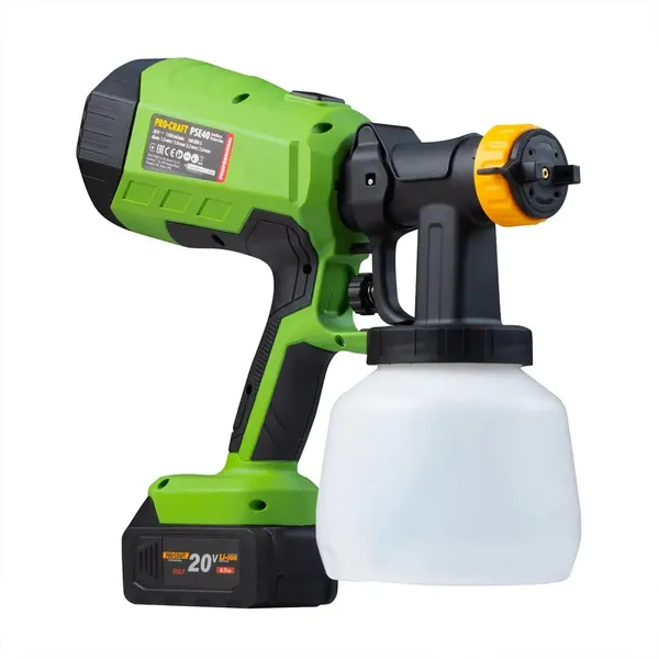 Аккумуляторный краскопульт Procraft PSE40 (без акб и зп) заказать