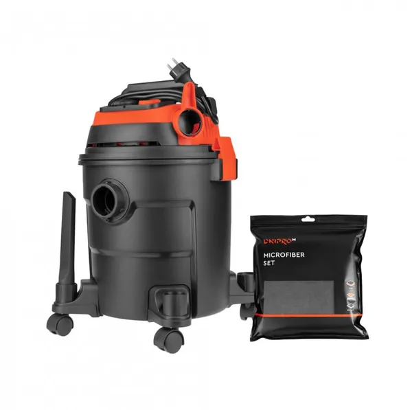Пылесос для сухой и влажной уборки Dnipro-M VCW-20SA + Набор Микрофибр в наличии