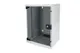 Шафа DIGITUS 10", 9U, скляні двері, 312x300 мм, 30кг максимально, сіра