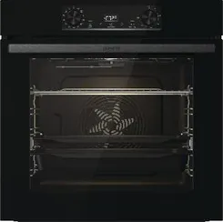 Духовой шкаф Gorenje электрический, 77л, A+, пар, дисплей, черный фото