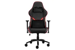 Крісло 2E GAMING HIBAGON II, ПУ шкіра, 3D-Armrests, чорно-червоний фото