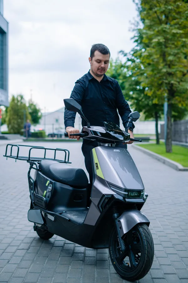 Электроскутер 2E S70, серый купить онлайн