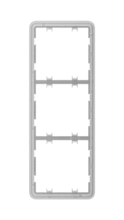 Рамка для вимикача на 3 секції Ajax Frame 3 seats for LightSwitch Vertical