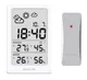 Метеостанція Sencor, внутр/зовн вимірювання, AAAx2+AAx2, темп-ра, вологість, час, білий