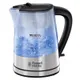 Электрочайник Russell Hobbs Purity 1л, стекло, с фильтром Brita, серебристо-черный