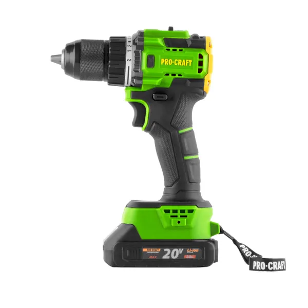 Купити Безщітковий акумуляторний шуруповерт Procraft PA18 LiH в кейсі (1 АКБ 2 А/год)