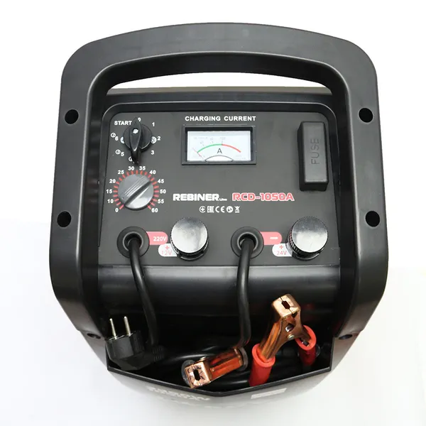 Пуско-зарядное устройство 12/24 В, 850 А/ч Rebiner RCD-1050A заказать
