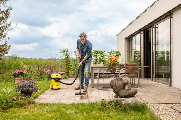 Акумуляторний господарський пилосос Karcher WD 3-18 (без АКБ та ЗП) з доставкою