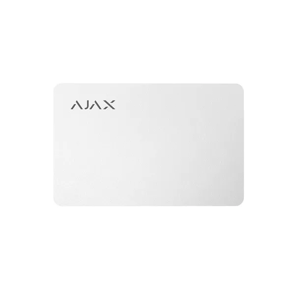 Картка Ajax Pass 3шт, jeweller, безконтактна, білий