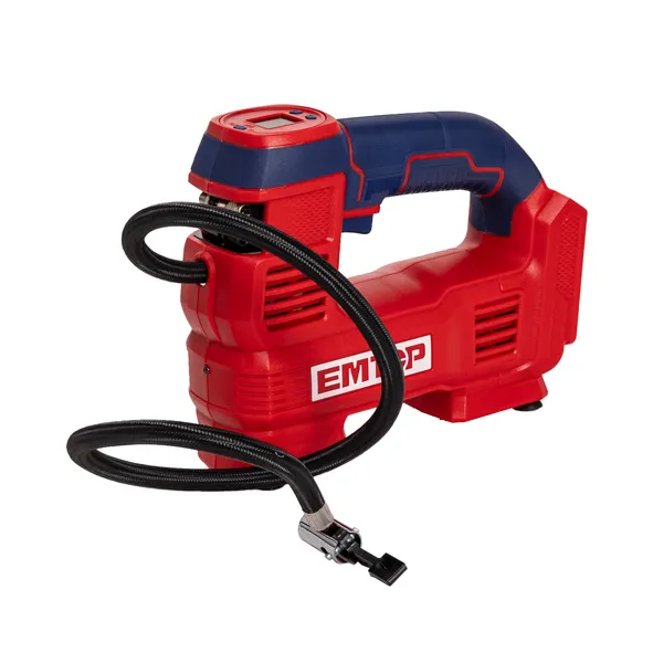 Компрессор автомобильный аккумуляторный EMTOP ELAC2012 (без АКБ и ЗУ)