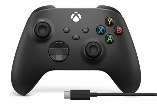 Геймпад Xbox BT, Carbon Black (USB cable)