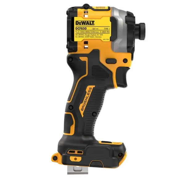 Шуруповерт ударный аккумуляторный DeWalt 18В XR Li-Ion бесщеточный 206Нм 3250об·мин 3800уд/мин 0.95кг без АКБ и ЗП купить в Украине