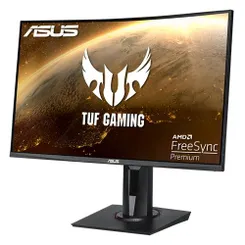 Монітор Asus 27" TUF Gaming VG27VQ DVI, HDMI, DP, MM, VA, 165Hz, 1ms, CURVED, FreeSync, HAS фото