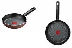 Сковорода Tefal Resource, 28см, алюміній, бакеліт, коричневий фото