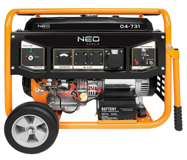 Генератор бензиновый Neo Tools, 6/6.5 кВт фото №6