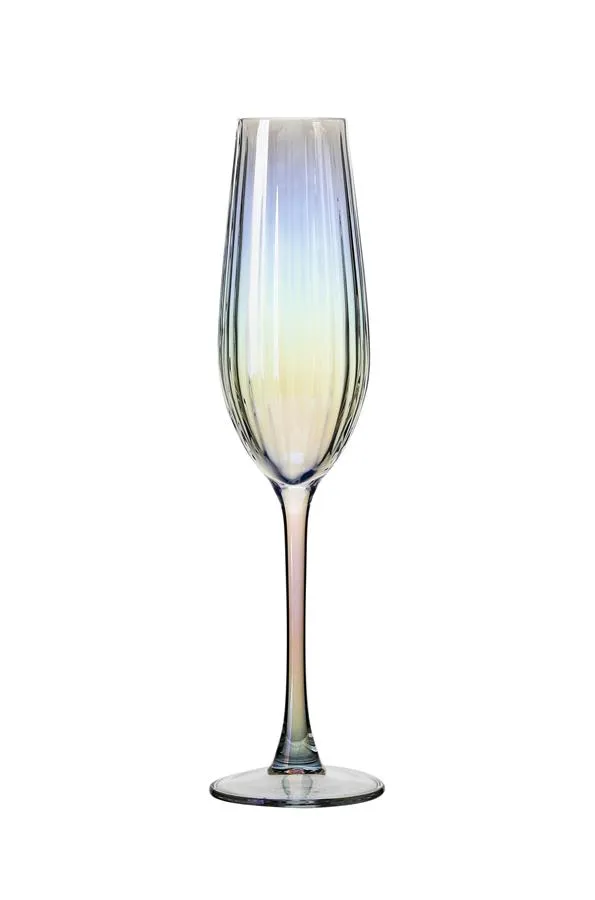 Набор бокалов для шампанского ARDESTO Black Mars Zenith 250мл, 2шт, стекло, прозрачный