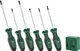 Отвертка Bosch набор 6шт, SL 4 мм, PH2х125 мм, PZ1х100 мм, PZ2х125 мм, Т20х100, Т25х100