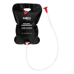 Душ кемпінговий Neo Tools, ПВХ, 20л, чорний, 0.3 кг фото