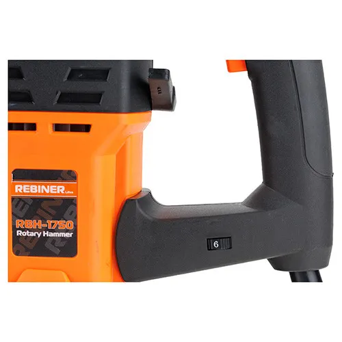 Заказать Перфоратор бочковой 5.5 Дж, 1.5 кВт Rebiner RBH-1750 с доставкой