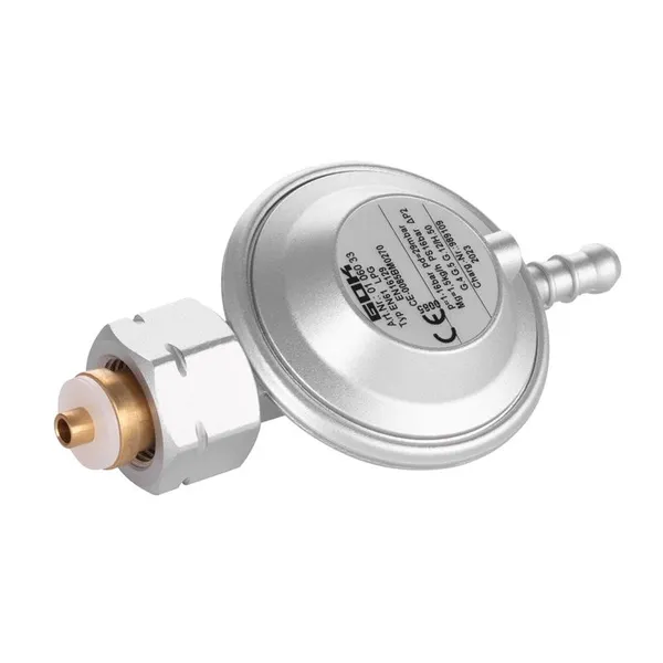 Редуктор газовий GOK комби, Shell и KLF, украинский и евростандарт, 29мбар, 1.5кг/ч