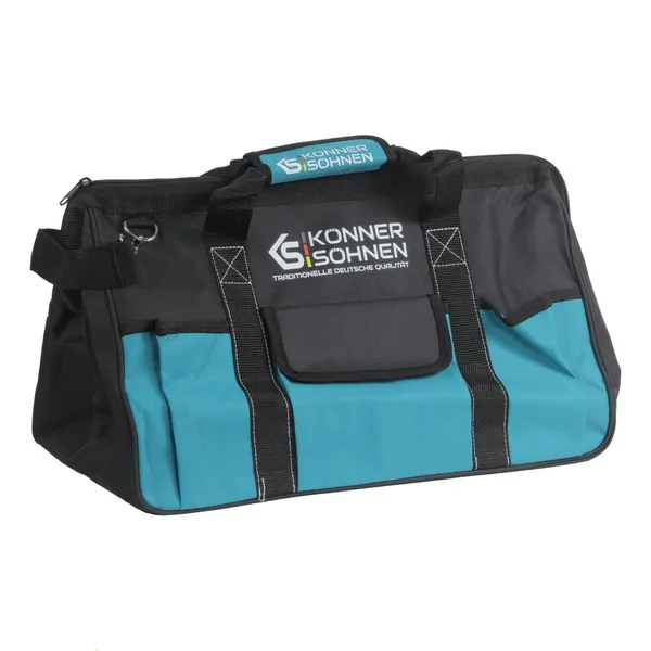 Набір із трьох акумуляторних інструментів Konner&Sohnen KS RHAGD 20V SET 3 20В дриль, шліфмашина кутова, перфоратор, швидкий ЗП 4.5А акб 2х4А·год сумка 7.5кг замовити