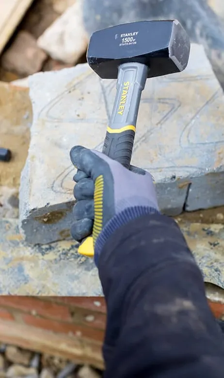 Молоток кувалда Stanley Fiberglass 1500г рукоятка двокомпонентна відгуки