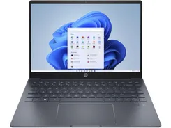 Ноутбук HP Pavilion Plus 14-eh1001ua 14" 2.8K OLED, Intel i7-1355U, 16GB, F1024GB, NVD2050-4, DOS, синий фото