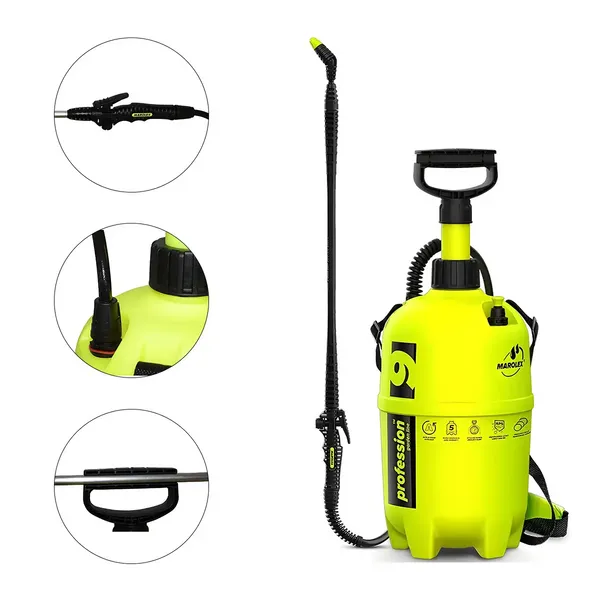 Опрыскиватель Marolex profession 9 л садовый помповый компактный удобный для обработки огорода и сада цена в Украине