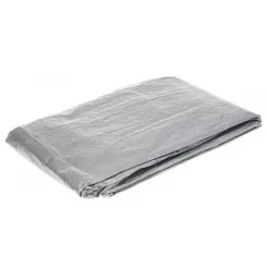 Полипропиленовый тент 10×12 м, 110 г/м2 серый WoffMann Silver color фото