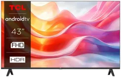 Телевизор 43" TCL LED FHD 60Hz Smart Android TV Black фото