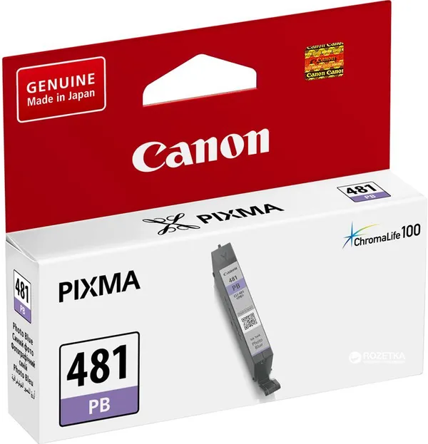 Картридж Canon CLI-481 PIXMA TS8140/9140/8240/8340
Photo Blue