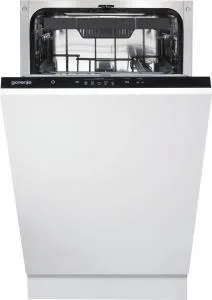 Посудомоечная машина Gorenje встраиваемая, 11компл., A++, 45см, AquaStop, 3я корзина, белый