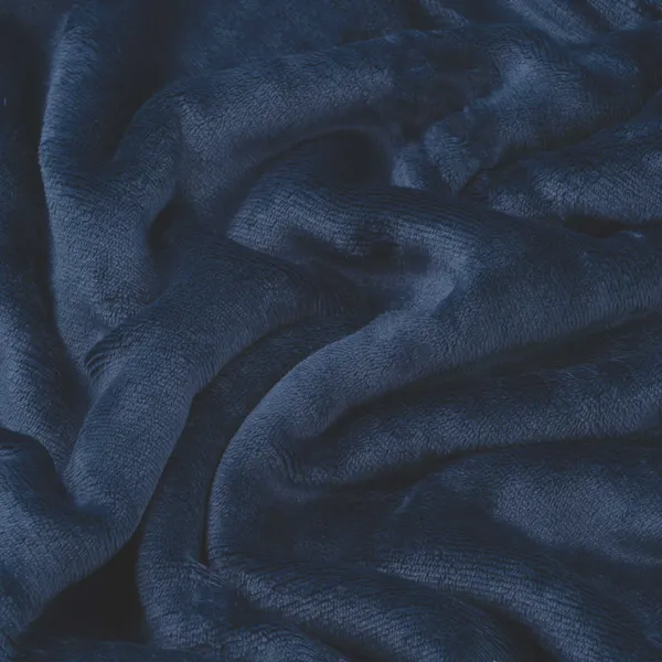 Плед ARDESTO Sherpa 160х200см, 100% полиэстер, синий темный цена в Украине