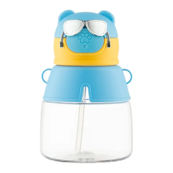 Пляшка для води Ardesto Space 550мл, пластик, блакитний купити в Україні